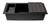 Alfi AB3418SBUM-BLA Black 34" x 18" Granite Composite Workstation Step Rim Single Bowl Undermount Sink with Accessories