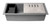 Alfi AB3418SBUM-T Titanium 34" x 18" Granite Composite Workstation Step Rim Single Bowl Undermount Sink with Accessories