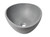 Alfi ABCO21O 21" x 16" Solid Concrete Tear Drop Above Mount Vessel Sink