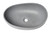 ALFI 23" x 15" Solid Concrete Wavy Oval Above Mount Vessel Sink - ABCO23O