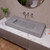 ALFI 48" x 19" Solid Concrete Rectangular Countertop Sink - ABCO48R