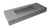 ALFI 48" x 19" Solid Concrete Rectangular Countertop Sink - ABCO48R