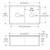 ALFI White 32" x 19" Double Bowl Fireclay Undermount / Drop In Fireclay Kitchen Sink - ABF3219DUD-W