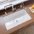 ALFI White 32" x 19" Single Bowl Fireclay Undermount Fireclay Kitchen Sink - ABF3219SUD-W