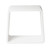 Alfi ABST55 White Matte Solid Surface Resin Bathroom / Shower Stool