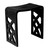 Alfi ABST88BM Black Matte Solid Surface Resin Bathroom / Shower Stool