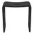 Alfi ABST88BM Black Matte Solid Surface Resin Bathroom / Shower Stool