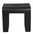 ALFI Black Matte Solid Surface Resin Bathroom / Shower Stool - ABST99BM