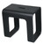 Alfi ABST99BM Black Matte Solid Surface Resin Bathroom / Shower Stool