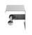 ALFI Brushed Stainless Steel Toilet Paper Holder with Shelf - ABTP66-BSS