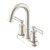 Gerber Northerly Two Handle Centerset Lavatory Faucet w/ 50/50 Touch Down Drain 1.2gpm - Brushed Nickel - D307079BN