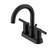 Gerber D307158BS Parma Two Handle Centerset Lavatory Faucet w/ Metal Pop-Up Drain 1.2gpm - Satin Black