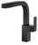 Gerber Mid-Town Trim Line Single Handle Pull-Out Kitchen Faucet w/ SnapBack Retraction 1.75gpm - Satin Black - D404562BS