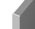 Swanstone 96 inch Metal Edge Finishing Trim Kit in Brushed Nickel