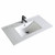 Fine Fixtures VE3618W  White 36 Inch x 19 Inch Ceramic Vanity Sink
