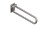 Healthcraft PT Rail 36" Stainless Steel Right Side Grab Bar - PT-WR36R-SS