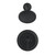 Gerber Northerly Single Handle Shower Only Trim Kit & Treysta Cartridge 1.75gpm - Satin Black - D501579BSTC