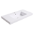 Fine Fixtures 36" X 18" Vanity Sink Gel Coated 2.5" Thick Edge - White - VET3618W