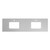 Fine Fixtures SS72WC-D 72" White Carrara Sintered Stone Top - Double Sink