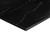 Fine Fixtures SS72BC-R 72" Black Carrara Sintered Stone Top - Single Right Sink
