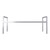 Fine Fixtures Shawbridge Leg / Base 24" Wide - Polished Chrome - SHLG24PC