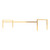 Fine Fixtures Shawbridge Leg / Base 48" Wide - Satin Brass - SHLG48SB