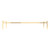 Fine Fixtures SHLG48SB Shawbridge Leg / Base 48" Wide - Satin Brass