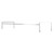 Fine Fixtures Shawbridge Leg / Base 60" Wide - Polished Chrome - SHLG60PC