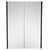 Fine Fixtures Vdara Medicine Cabinet 24 Inch Wide - Black Straight Grain - VDMC24BL