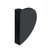 Fine Fixtures Venezian Handle For 20"-24"-30" Wide Vaniy - Matte Black - VNHA1BL