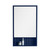 Fine Fixtures VNMC18NB Venezian Medicine Cabinet 18" Wide - Navy Blue