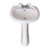 Fine Fixtures 4"Cc 22 X 18 Prestige Pedestal Lavatory Sink - White - PR2218W