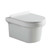 Fine Fixtures WT18RM Empire Wall-Hung Toilet Bowl  Rimless Flush - White Color