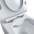 Fine Fixtures Dakota Wall Hung Toilet With Rimless Flush - White Color - WT24RM