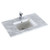Fine Fixtures Quartz Carrara White Marble Countertop For 30" Vanity - VMT30WC
