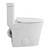 Fine Fixtures Modern One Piece Round Toilet - MOTB13W