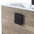Fine Fixtures Shawbridge Vanity Cabinet 30" Wide - Shadow Grey With Black Hardware - SH30GR