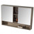 Fine Fixtures Shawbridge Medicine Cabinet 48 Inch Wide - Shadow Grey - SHMC48GR