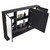 Fine Fixtures Venezian Medicine Cabinet 45 Inch Wide - Matte Black - VNMC45BL