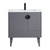 Fine Fixtures Venezian Vanity Cabinet 30" Wide - Rock Grey With Black Handle - VN30RG