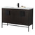 Fine Fixtures Shawbridge Vanity Cabinet 48" Wide - Black Oak Straight Grain With Black Hardware - SH48BL Fine Fixtures Shawbridge Vanity Cabinet 48" Wide - Black Oak Straight Grain With Black Hardware - SH48BL