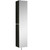 Fine Fixtures Sundance Linen Cabinet 16" Wide x 64" H Wall Hung - Matte Black - SU18BL