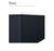 Lucena Bari Single Drawer Wall Mounted Floating Vanity Cabinet Only, for Left Side Sink 40" W x 16" H x 18" D - Navy Color - 87511