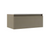 Lucena Bath 84703 32" Single Drawer Tortora Highgloss Box Vanity, Left Side Bowl