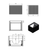 Lucena Bari Single Drawer Wall Mounted Floating Vanity Cabinet Only 24" W x 16" H x 18" D - Cotton Color - 70832