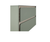 Lucena Cordoba Two Drawer Wall Mount Vanity, Left Side Bowl 40" W x 22" H x 18" D - Green/Musgo Color with Aliso Interior - 71842