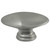 Laurey 52239 1 1/2" Nantucket Oval Knob - Satin Pewter