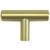 Laurey 87904 Steel T-Bar Knob - 2" - Satin Brass