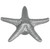 Laurey 56760 Oceana Knob - Starfish - Silverado