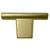 Laurey 72910 2" T Knob - Cosmo - Champagne Brass